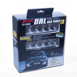 DRL světla pro denní svícení 12/24V