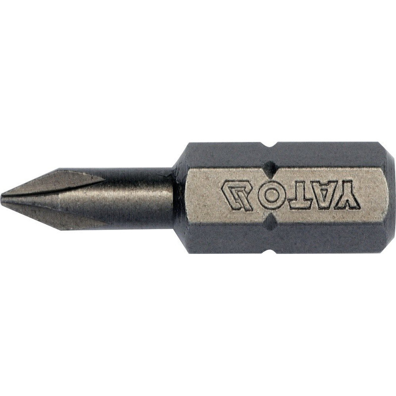 Bit křížový 1/4" PH0 x 25 mm 10 ks YATO YT-78130