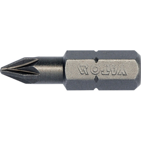 Bit křížový 1/4" PZ1 x 25 mm 10 ks S2 YATO YT-78134