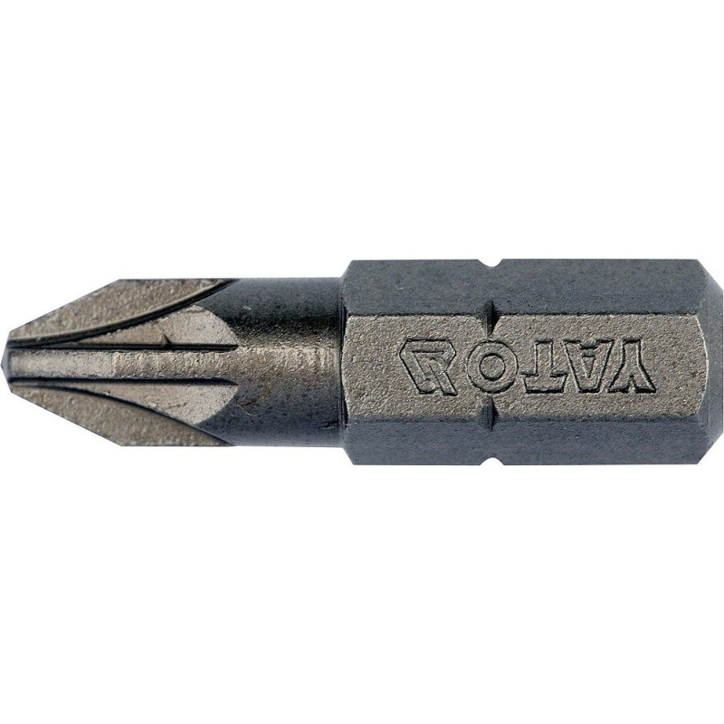 Bit křížový 1/4" PZ2x 25 mm 10 ks S2 YATO YT-78135