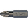 Bit křížový 1/4" PZ2x 25 mm 10 ks S2 YATO YT-78135