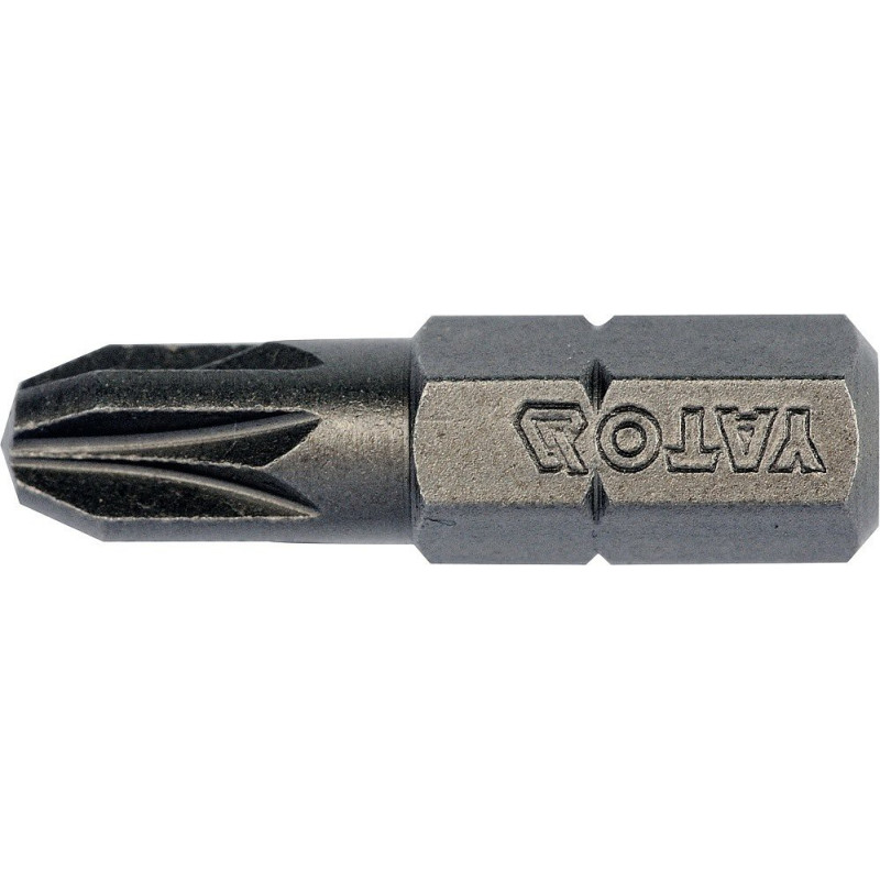 Bit křížový 1/4" PZ3 x 25 mm 10 ks S2 YATO YT-78136