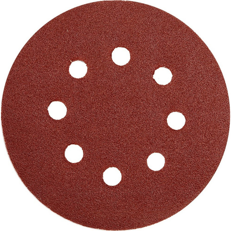 Brusný papír 125 mm P150 s otvory 5 ks suchý zip YATO YT-83456