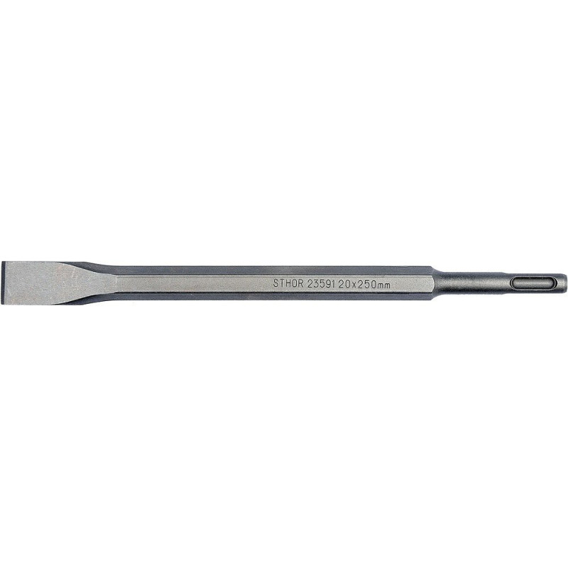Sekáč SDS+ plochý 20x14x250mm Sthor 23591
