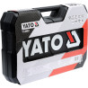Gola sada 1/2", 1/4" + příslušenství 122 ks YATO YT-38901