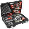 Gola sada 1/2", 1/4" + příslušenství 122 ks YATO YT-38901