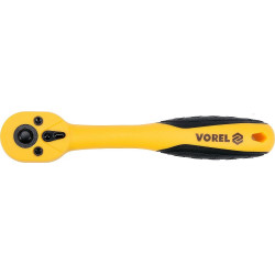 Ráčna 1/4" 155 mm vyhnutá poplastovaná Vorel 53575