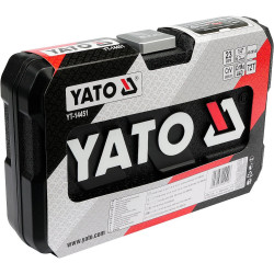 Gola sada 1/4" 23 ks YATO YT-14451