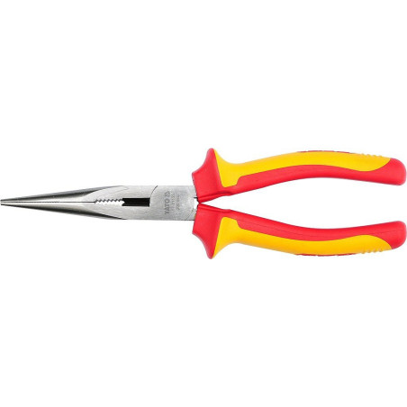 Kleště prodloužené rovné 200mm VDE (1000V) YATO YT-21155