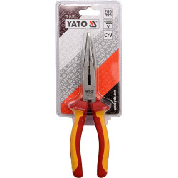 Kleště prodloužené rovné 200mm VDE (1000V) YATO YT-21155