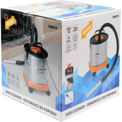 Vysavač popela elektrický 20 L 800W TOYA 78870