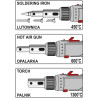 Pájka plynová 3v1, 30-70W,30ML YATO YT-36706