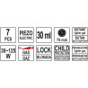 Pájka plynová 3v1, 30-70W,30ML YATO YT-36706