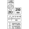 Nýtovačka ruční 250 mm YATO YT-36007