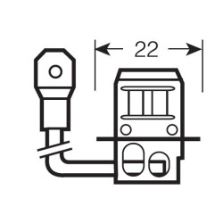 Autožárovka 24V 70W H3 Pk22s