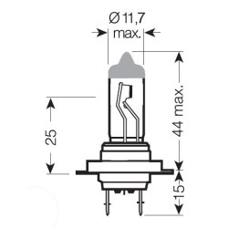 Autožárovka H7 12V 55W PX26d