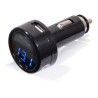 CL nabíječka USB + voltmetr + teploměr Compass 07427