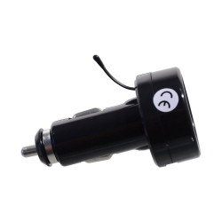CL nabíječka USB + voltmetr + teploměr Compass 07427