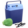 Chladící box 25litrů BLUE 220/12V displej Compass 07121