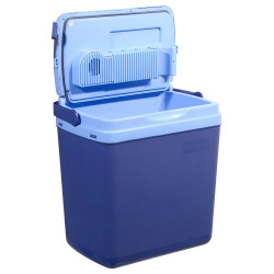 Chladící box 25litrů BLUE 220/12V displej Compass 07121