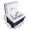 Chladící box 50l 230V/12V pojízdný Compass 07126