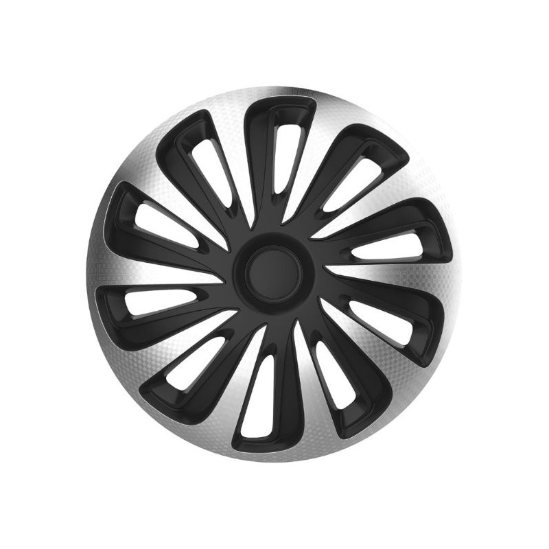 Poklice na kola 17" CALIBER CARBON SILVER BLACK