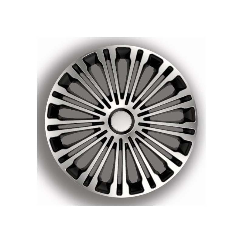 Poklice na kola VOLANTE 17" SILVER BLACK