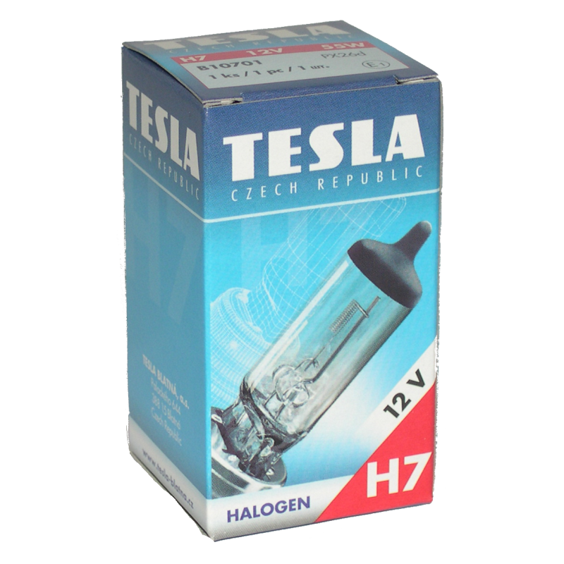 Autožárovka H7 12V 55W TESLA