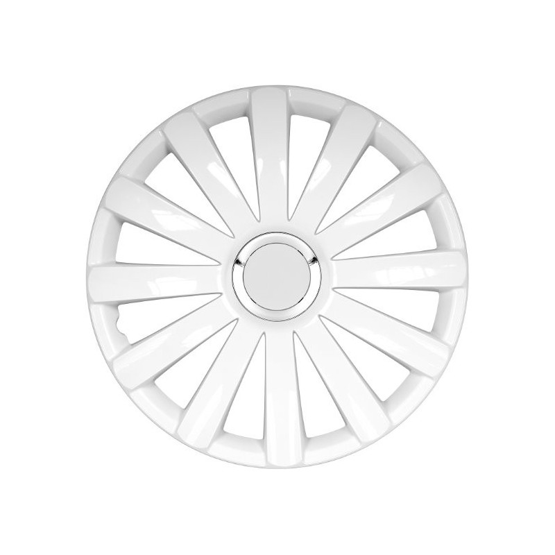 Poklice na kola SPYDER PRO WHITE 15"