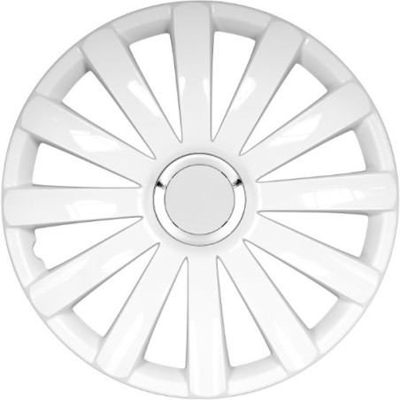 Poklice na kola SPYDER PRO WHITE 15"