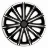 Poklice na kola NERO SILVER/BLACK 15"