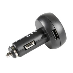 Voltmetr digitální s teploměrem a USB 2,1A 74063