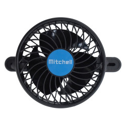 Ventilátor MITCHELL 12V na opěrku hlavy Compass 07214