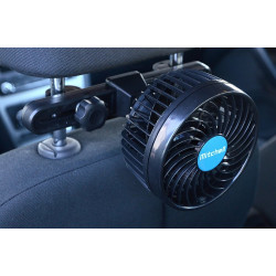 Ventilátor MITCHELL 12V na opěrku hlavy Compass 07214