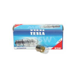 Autožárovka 12V 5W BA15s R5W TESLA - 10ks