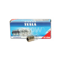 Autožárovka 12V 10W BA15s R10W  TESLA - 10ks
