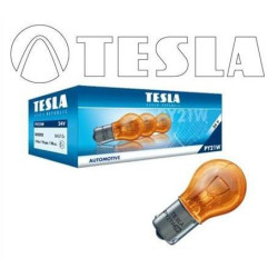 Autožárovka 12V 21W BAU15s PY21W ORANGE TESLA - 10ks