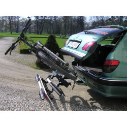 Nosič kol na tažné zařízení WJENZEK ALFA 3+1 dural