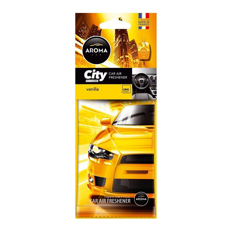 Osvěžovač Aroma CAR CITY CARD VANILLA