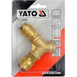 Rychlospojka 1/4"(M) X 1/4"(F) L＝44mm YATO YT-24091
