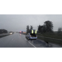 Reflexní pás s magnety žlutý 2ks Compass 01762