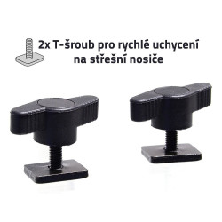 Nosič jízdního kola hliníkový ALU-FIX TÜV Compass 02108