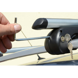 Příčný nosník zamykací hliníkový 135cm ALU-TOP TÜV Compass 02310