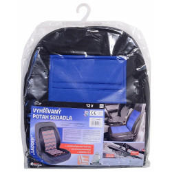 Potah sedadla vyhřívaný s termostatem 12V LADDER modrý Compass 04118