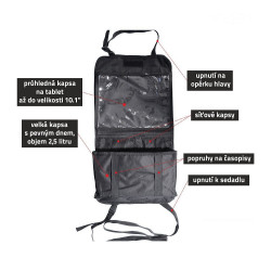 Organizér na přední sedadlo TABLET Compass 06511