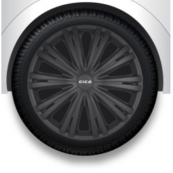 Poklice na kola GIGA BLACK 15"