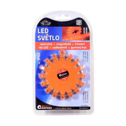 Světlo výstražné LED 9 funkcí Compass 08912