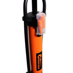 Hustilka ruční 530 x 38mm SUPER PUMP s manometrem Compass 09148