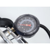 Hustilka nožní s manometrem dvoupístová 2x120mm Compass 09154