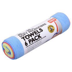 Mycí utěrka MICROFIBER 40x30cm 6ks KENCO 10363
